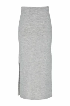 pieces Skjørt pcMikela MW Ankle Slit Knit Skirt M