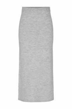 pieces Skjørt pcMikela MW Ankle Slit Knit Skirt M