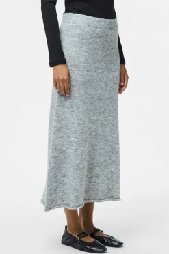 pieces Skjørt pcPam HW Ank Knit BC