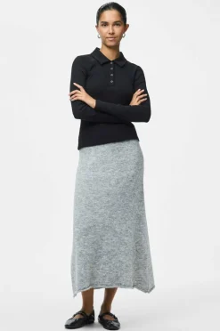 pieces Skjørt pcPam HW Ank Knit BC