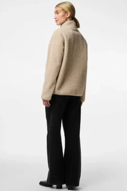 pieces Teddyjakke pcSadia LS Teddy Jacket