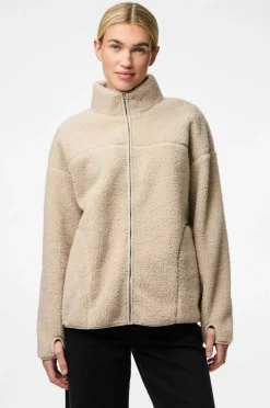 pieces Teddyjakke pcSadia LS Teddy Jacket