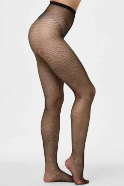 pieces Tightser pcClaire Fishnet Glitter Tights