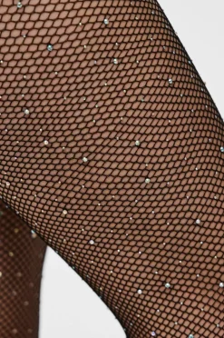 pieces Tightser pcClaire Fishnet Glitter Tights
