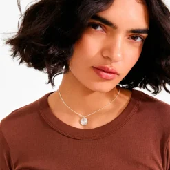 Pilgrim Halskjede Air Necklace Silver-plated