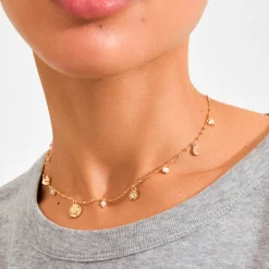 Pilgrim Halskjede Mylan Necklace Gold-plated
