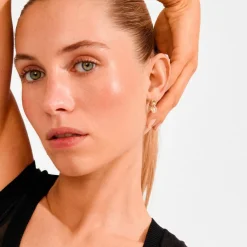 Pilgrim Øredobber Fire Earrings Gold-plated