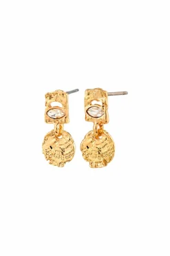 Pilgrim Øredobber Fire Earrings Gold-plated
