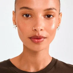 Pilgrim Øredobber Prism Earrings Silver-plated