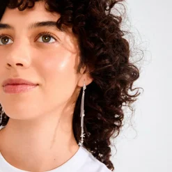Pilgrim Øreringen Prism Earrings Silver-plated