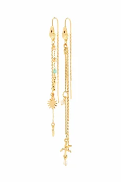 Pilgrim Øreringen Prism Earrings Gold-plated