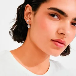 Pilgrim Øreringer Ajani Earrings 2-in-1 Set Silver-plated