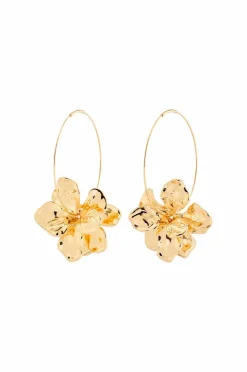 Pilgrim Øreringer Lunith Earrings Gold-plated