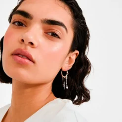 Pilgrim Øreringer Mylan Earrings Silver-plated
