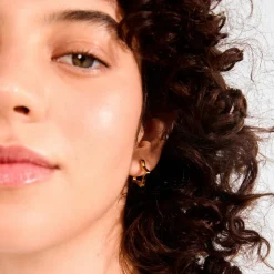 Pilgrim Øreringer Solari Earrings Gold-plated