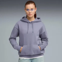 Puma Hettegenser Ess Centered Cat Logo Relaxed Hoodie FL