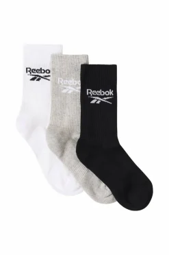 Reebok Performance Sokker Sock Crew With Half 3-pakning