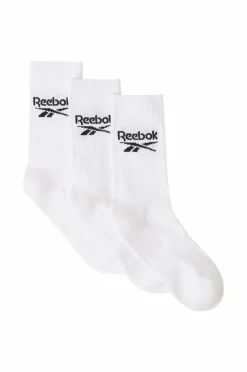 Reebok Performance Sokker Sock Crew With Half 3-pakning