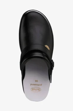 Scholl New Bonus tøffel av skinn, 36-42