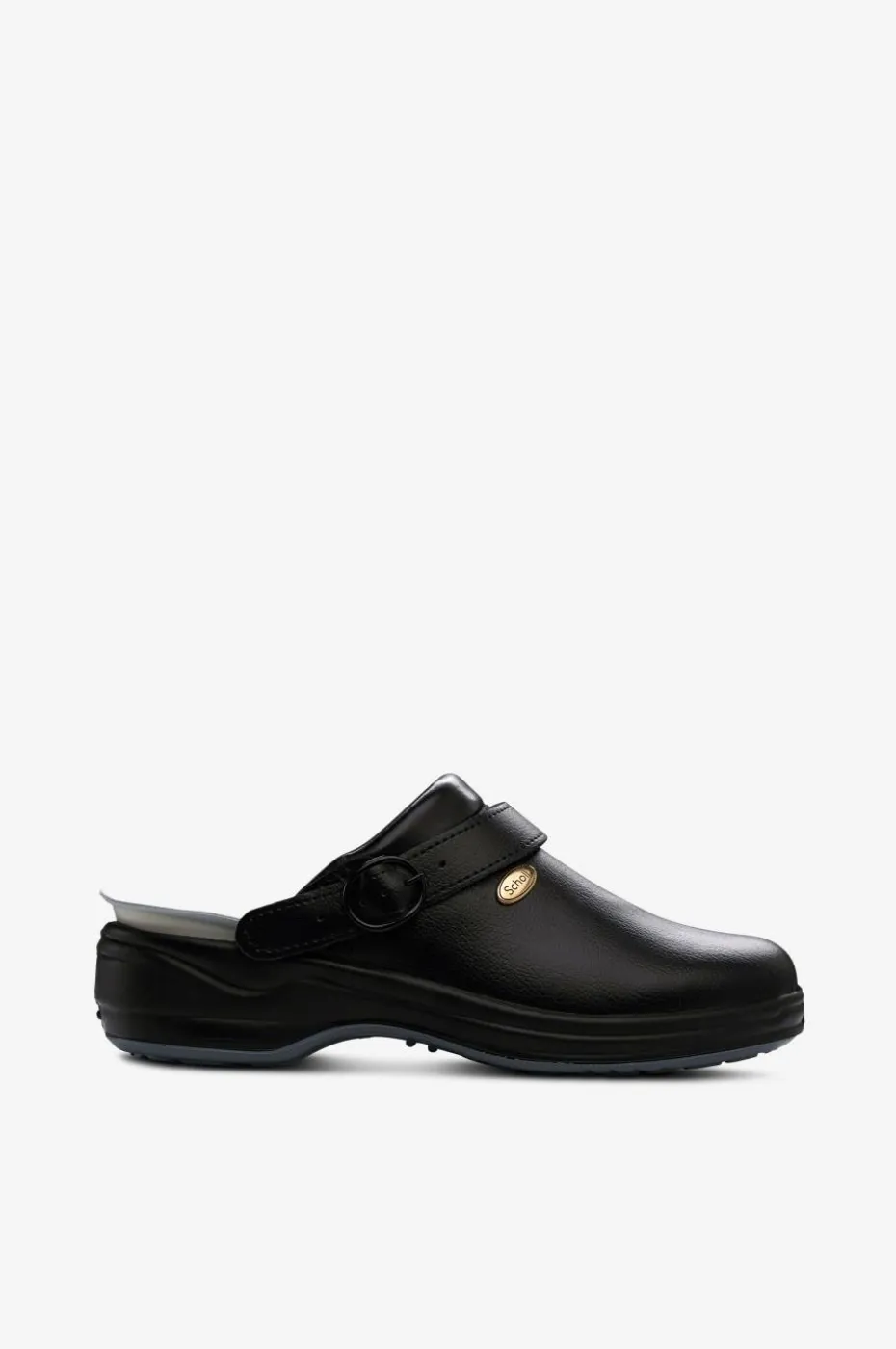 Scholl New Bonus tøffel av skinn, 36-42
