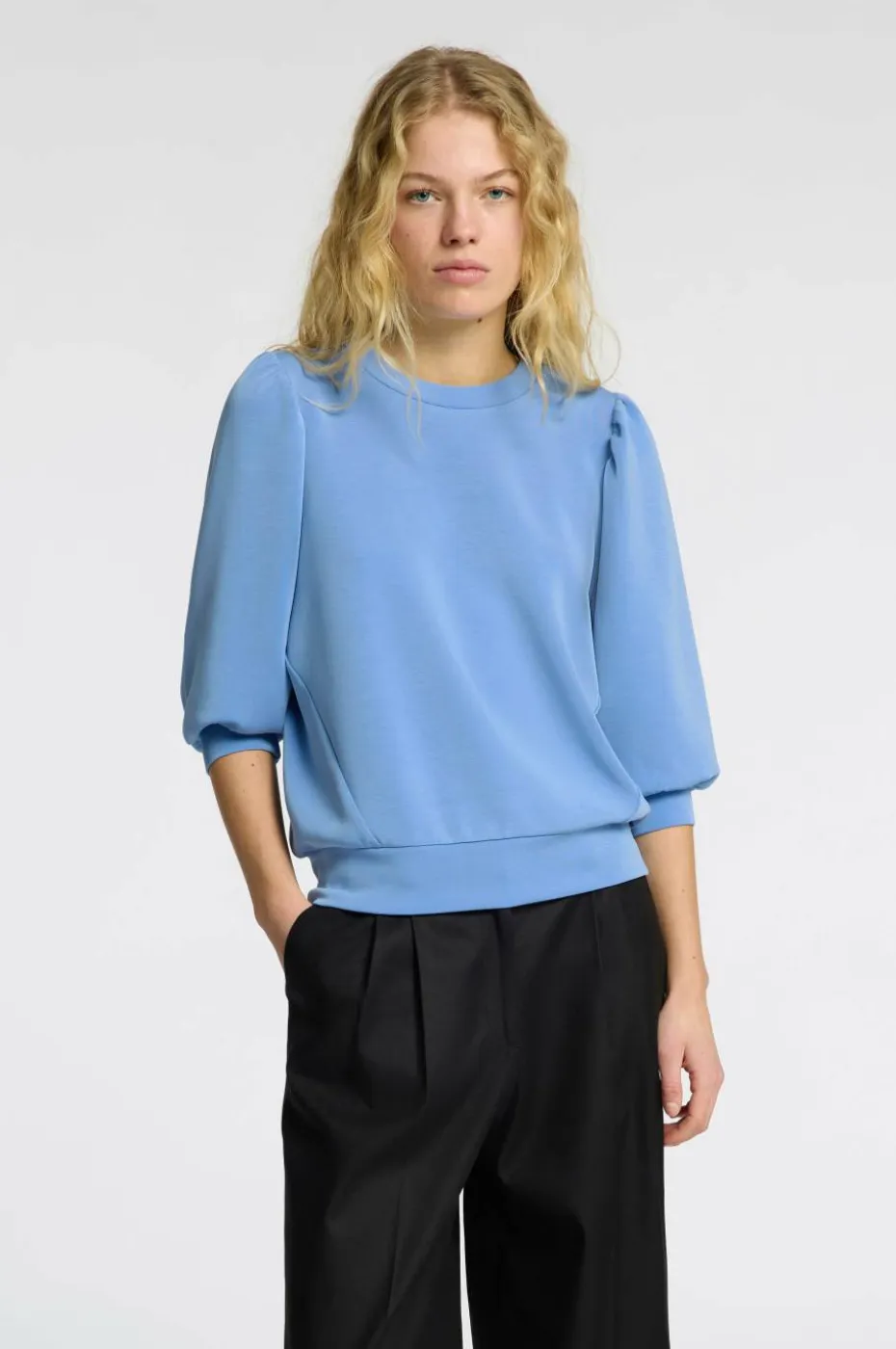 Selected Women Collegegenser slfTenny 3/4 Sweat Top