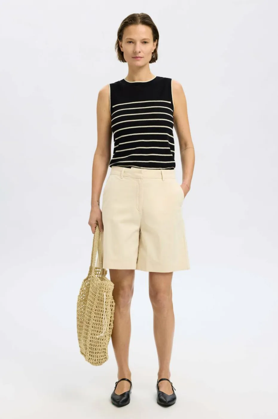 Selected Women Shorts slfVienna HW Wide Shorts
