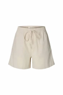 Selected Women Shorts slfLuisa-linnie Linen Blend Shorts