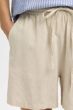 Selected Women Shorts slfLuisa-linnie Linen Blend Shorts