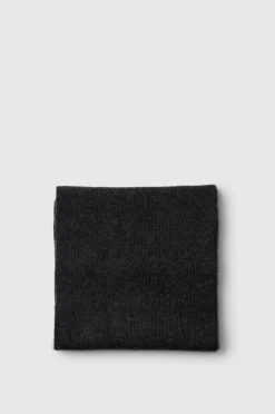 Selected Women Skjerf slfLulu Woolblend Narrow Knit Scarf