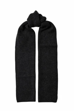 Selected Women Skjerf slfLulu Woolblend Narrow Knit Scarf