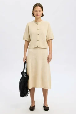 Selected Women Skjørt slfAlma MW Knit Skirt