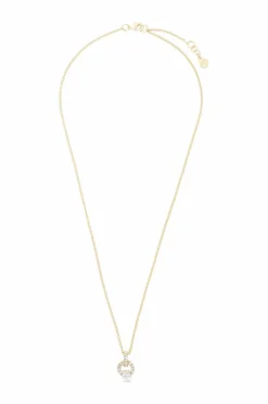 Snö of Sweden Halskjede Callie Crystal Circle Neck 42 cm