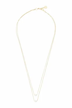 Snö of Sweden Halskjede Karan Double Chain Neck 42 cm