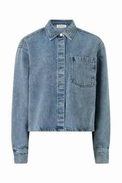 Sofie Schnoor Denim jakke Nashsw Denim Boxy Shirt