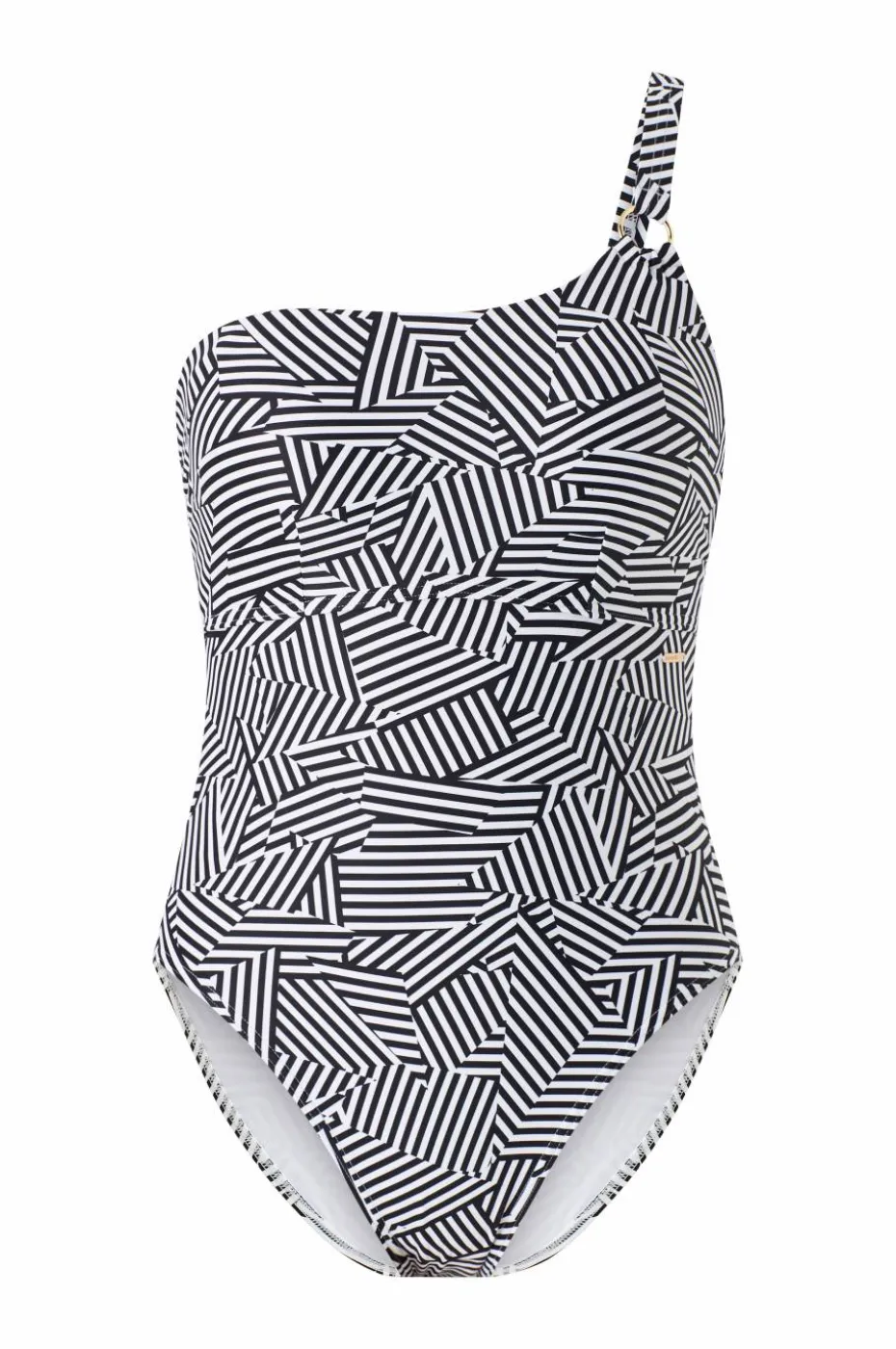 Speedo Badedrakt Shaping Printed Asymmetric 1 Piece