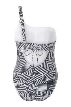 Speedo Badedrakt Shaping Printed Asymmetric 1 Piece