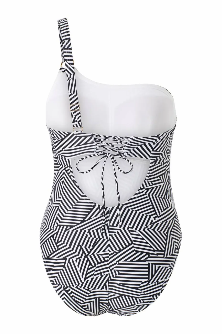 Speedo Badedrakt Shaping Printed Asymmetric 1 Piece