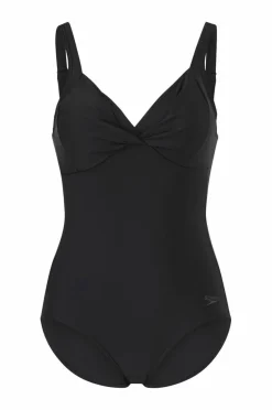 Speedo Badedrakt Solid Cross Knot Swimsuit