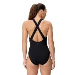 Speedo Badedrakt Solid Scoop Neck One Piece