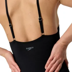 Speedo Badedrakt Solid Scoop Neck One Piece