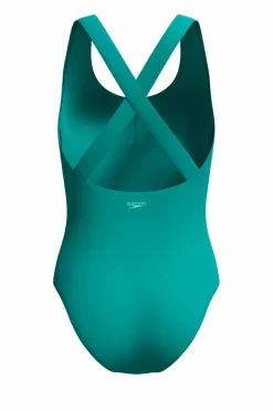 Speedo Badedrakt Solid Scoop Neck One Piece