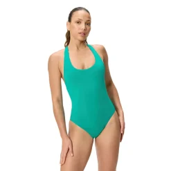 Speedo Badedrakt Solid Scoop Neck One Piece