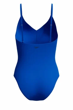 Speedo Badedrakt Solid V-neck One Piece