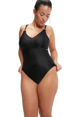 Speedo Badedrakt Womens Shaping Strappy 1 Piece