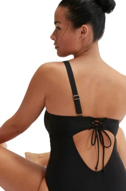 Speedo Badedrakt Womens Shaping Asymmetric 1 Piece