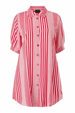 Studio Skjortekjole sEmilie Shirt With Short Sleeves
