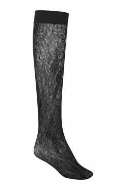 Swedish Stockings Knestrømper Rosa Lace Knee-highs