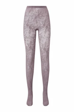 Swedish Stockings Strømpebukser Rosa Lace Tights
