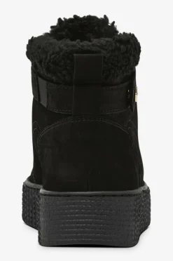 Tommy Hilfiger Boots Faux Fur Nubuck Low Lace-up