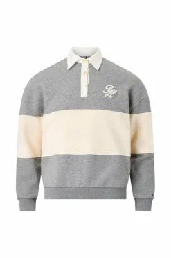 Tommy Hilfiger Collegegenser Gold Btn Rugby Fleece